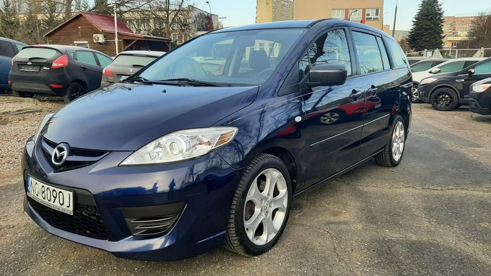 Mazda 5 I Właściciel,Bezwypadkowy,Długie Opłaty,Automat,6-Osobowy