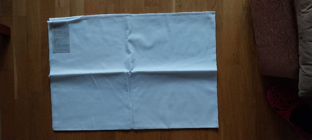 Pościel białą 100 % bawełna z lat 85-tych