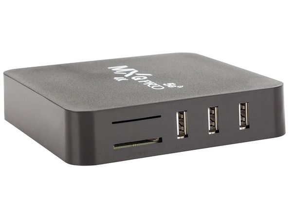 Odtwarzacz multimedialny HDMI USB Smart TV Box android 4K pilot