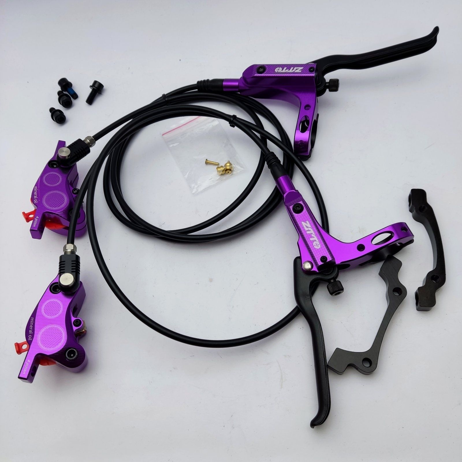 Гідравліка на чотири поршня Meroca,ZTTO (Shimano/Sram/Avid/mt200)