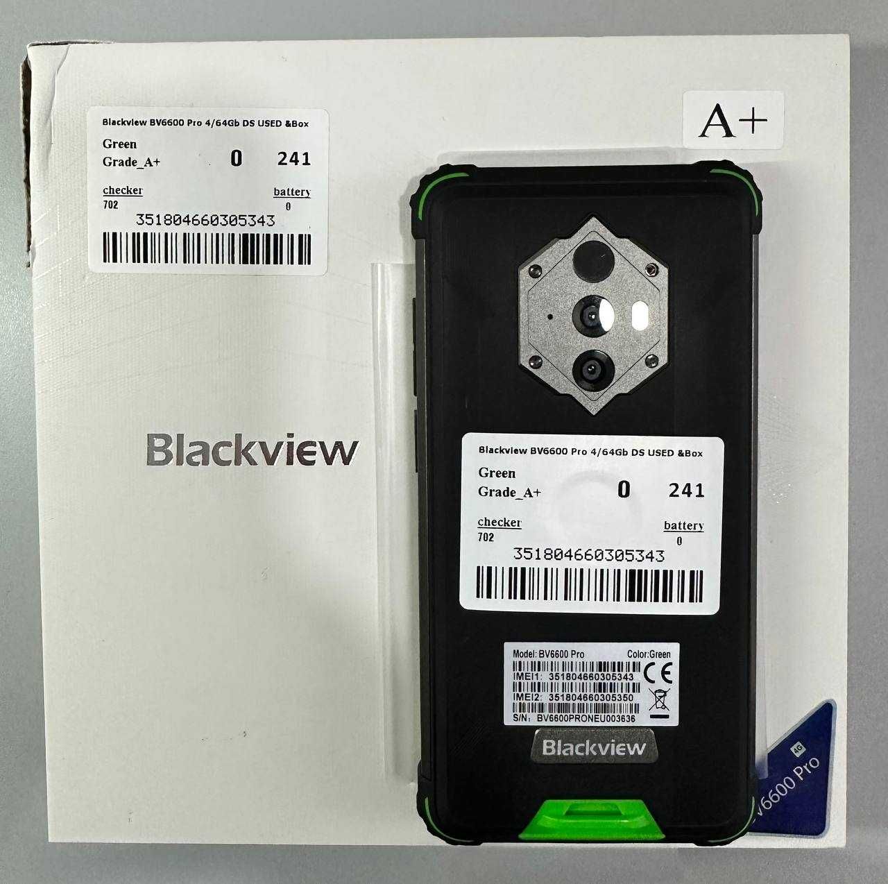 Blackview BV6600 Pro 4/64Gb (FLIR тепловизор) Green