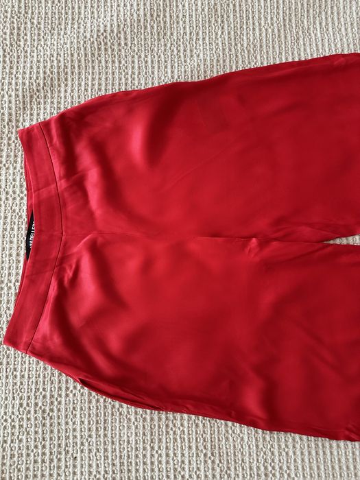 Жіночі штани червоні 100% Віскоза/Женские штаны красные 100% Вискоза