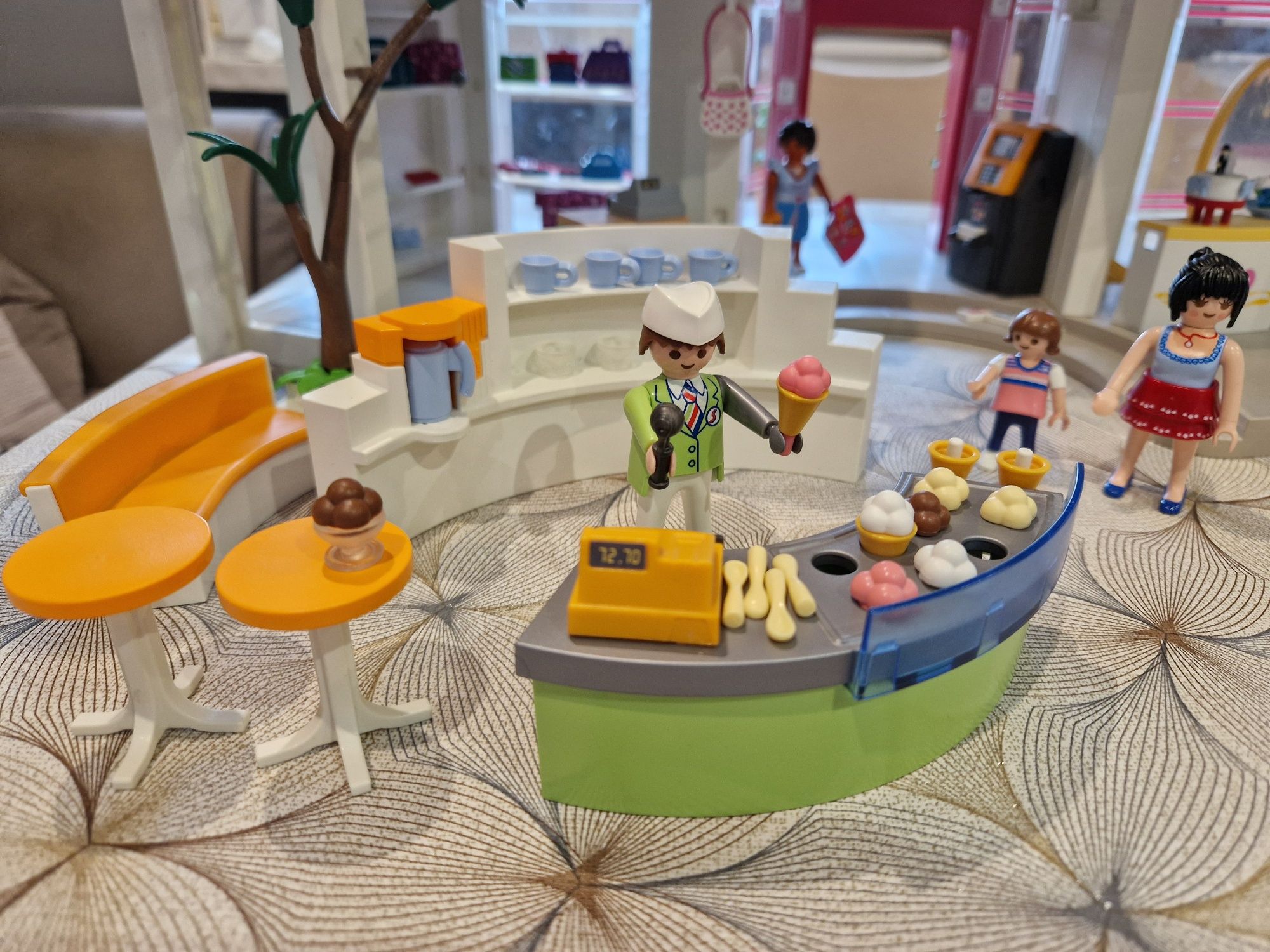 Playmobil Galeria handlowa butik 5485 i 5486. Unikat 100% komplet + Gr