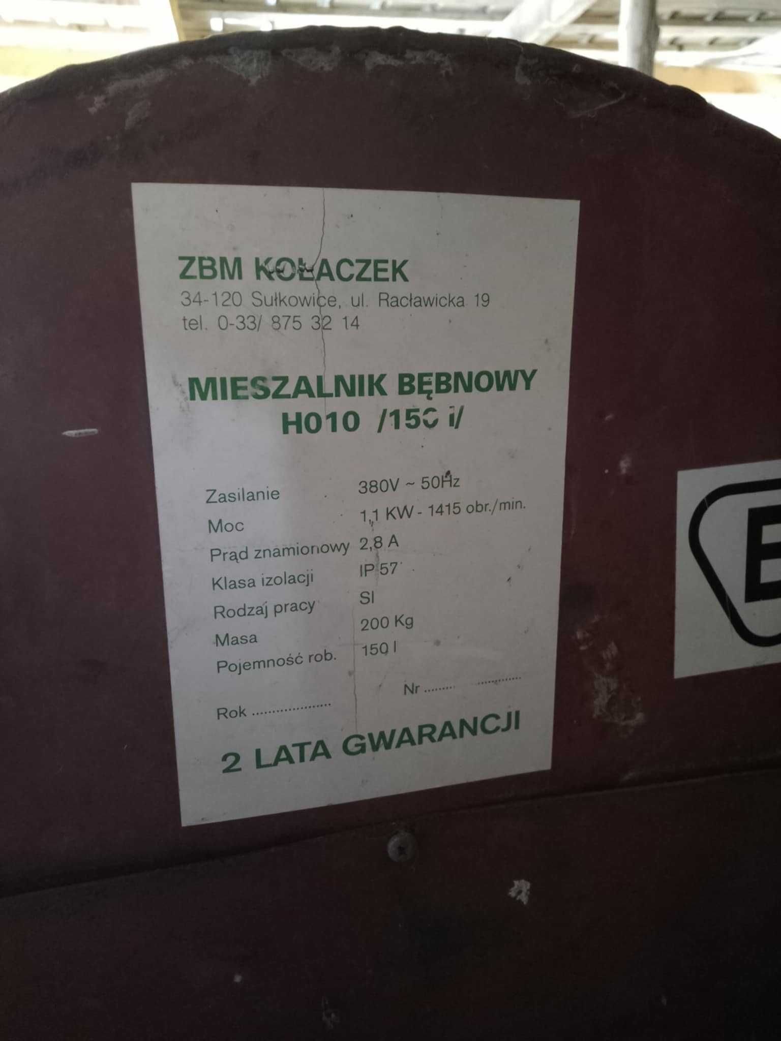 Betoniarka 150 litrów