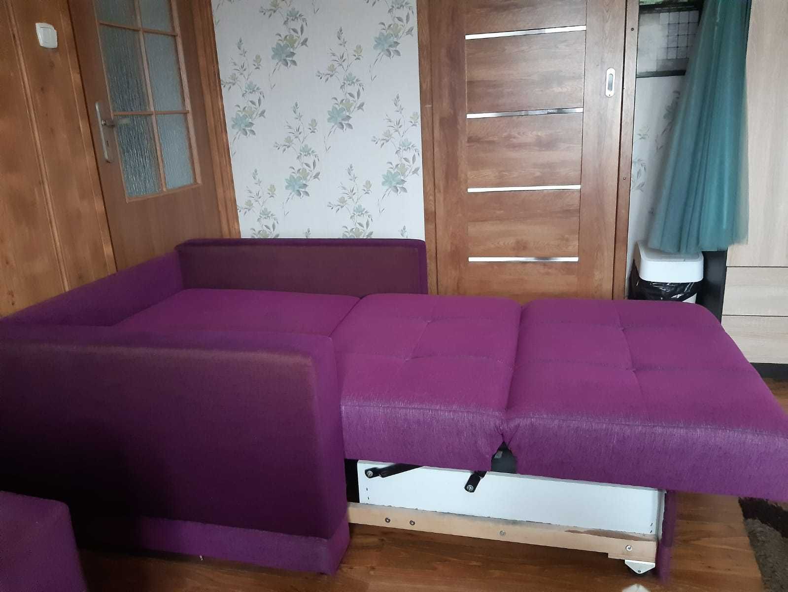 2 Łóżka rozkładane z pojemnikiem na pościel