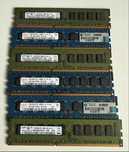 Pamięć ram 6x2gb ddr3 1333MHz