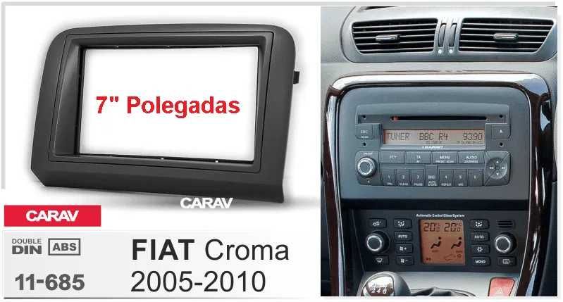 (NOVO) Rádio 2DIN • FIAT • Idea • Croma • Strada • Android GPS 4+32GB