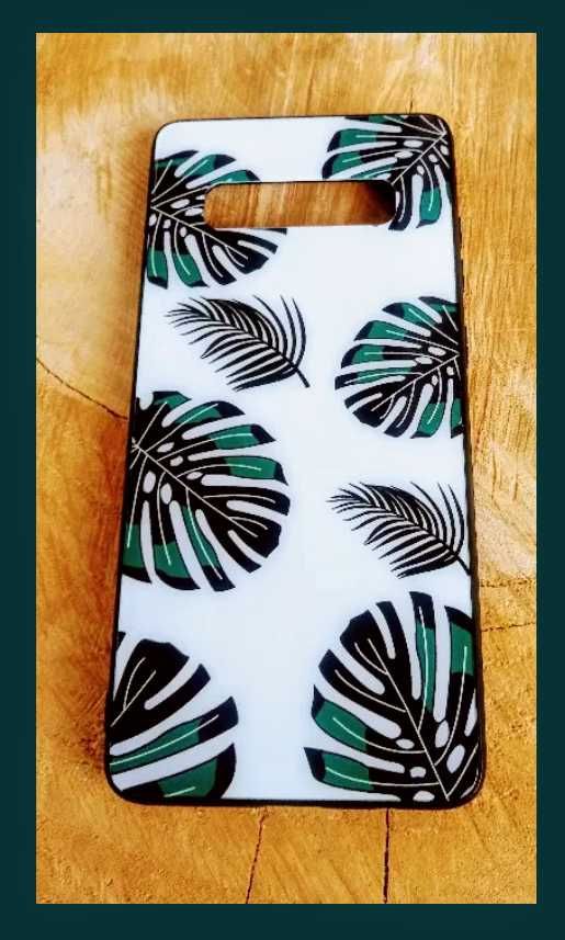 Nowe etui case do Samsung s 10 plus w liście monstera