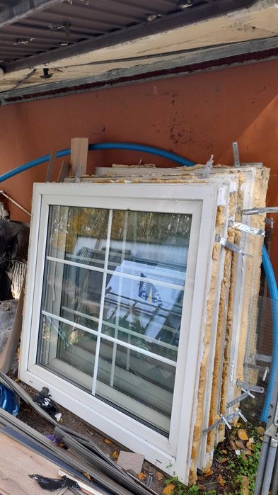 Sprzedam 6 bialych okien z demontażu