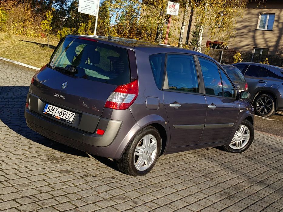 Renault Scenic II 1.6i 16V 115KM * SPRAWNA KLIMA * Aluski * MiniVan * 2004r * Okazja