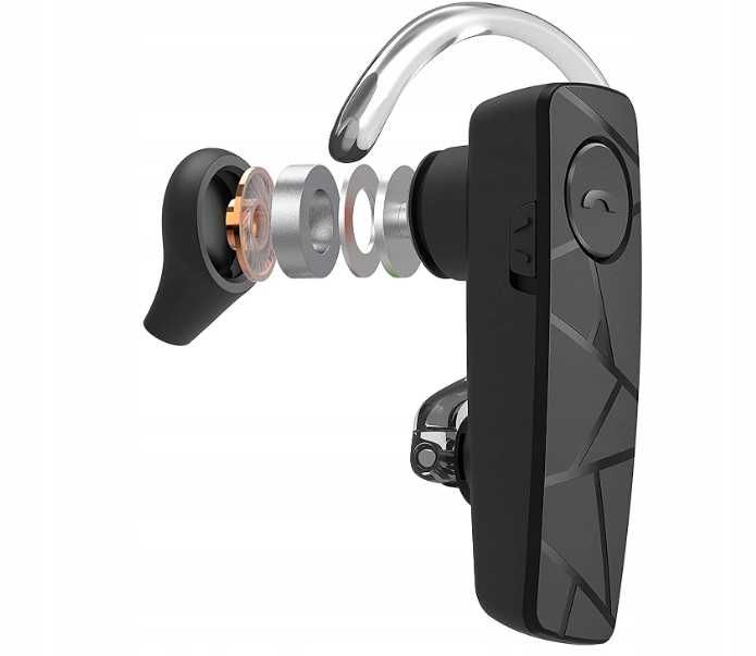 Tellur Vox 55 Zestaw słuchawkowy Bluetooth, wielopunkt, czarny