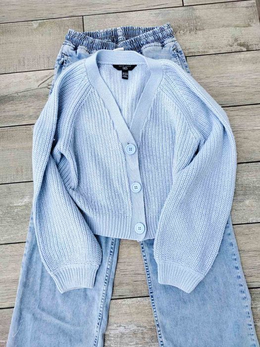 Джинси ZARA спортивні одяг для дівчинки 9-11