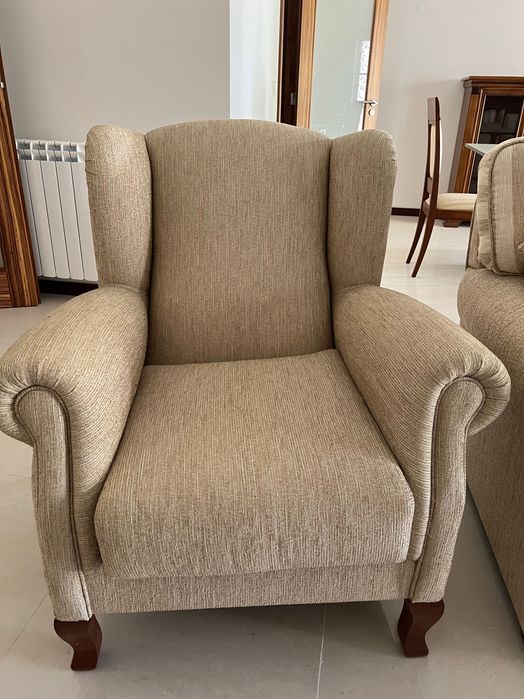 Impecável - Sofá, 2 cadeirões e 2 almofadas (venda separada)