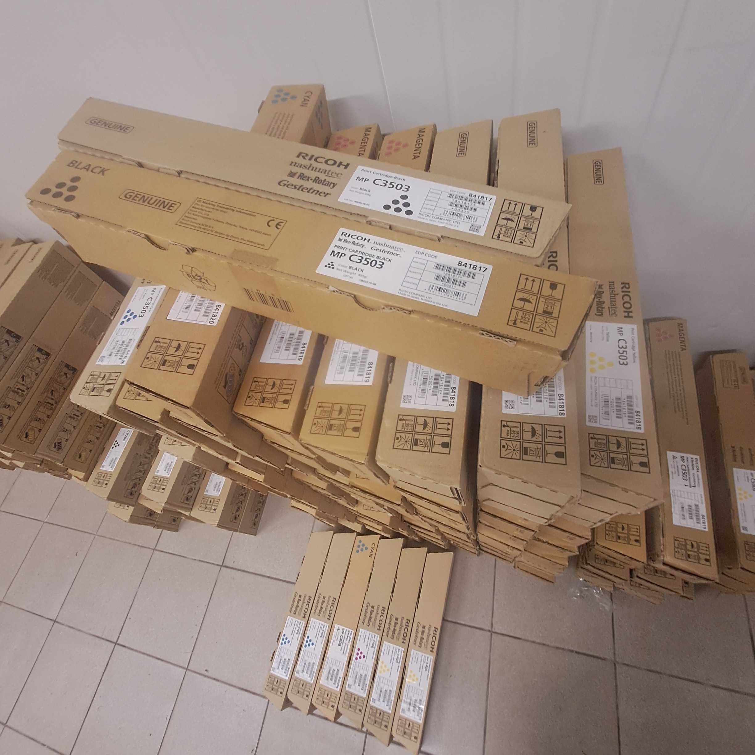 Toner Ricoh MP C3300 (Cyan, Black) – Nowe, oryginalne