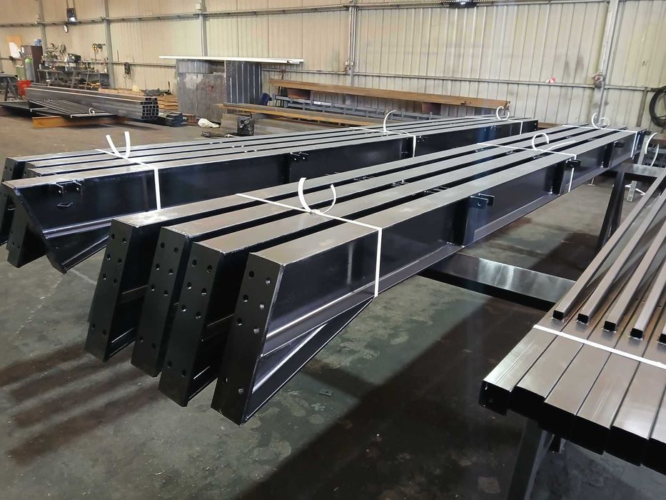 Hala stalowa - 12,5 m x 20 m x 4 m - kompletna konstrukcja do montażu