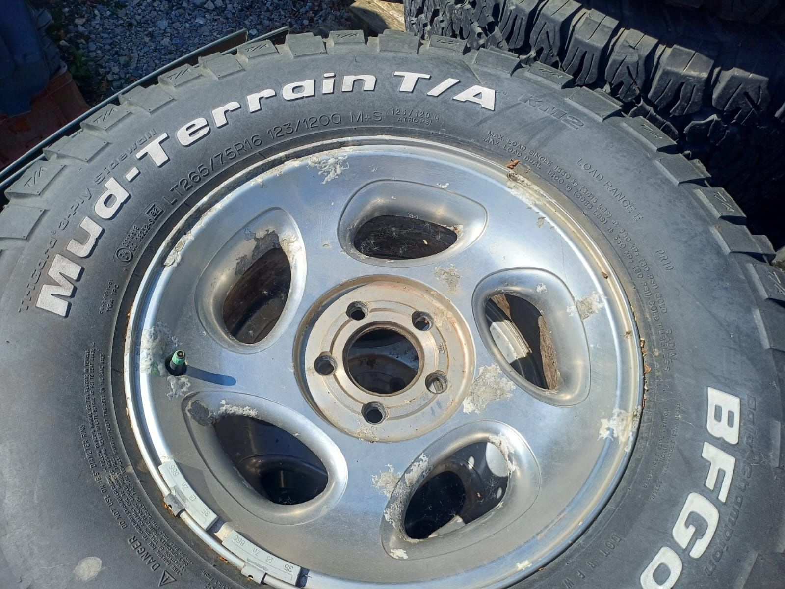 Koła do jeepa 265/75r16 rozstaw 5x114.3