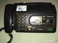Telefaks Panasonic KX-FT37PD jak nowy, wraz z zapasem papieru.