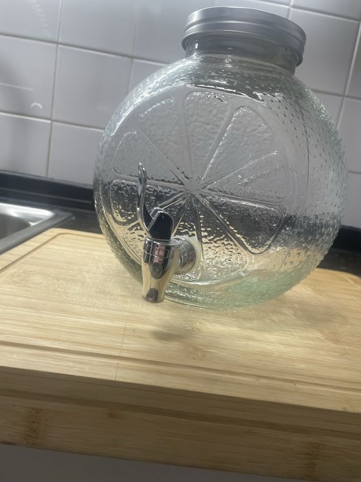 Frasco / Recipiente Vidro 5L p/ liquidos