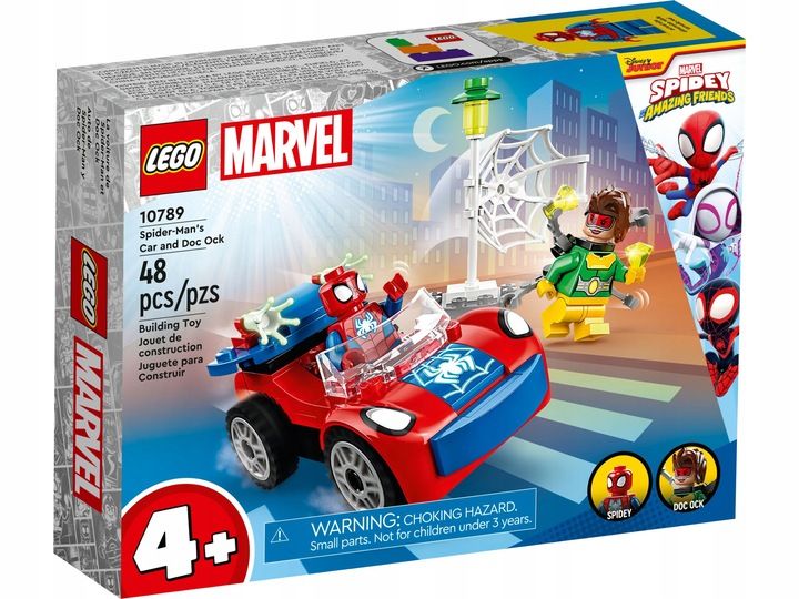 Lego Spidey 10789 Samochód Spider Mana I Doc Ock