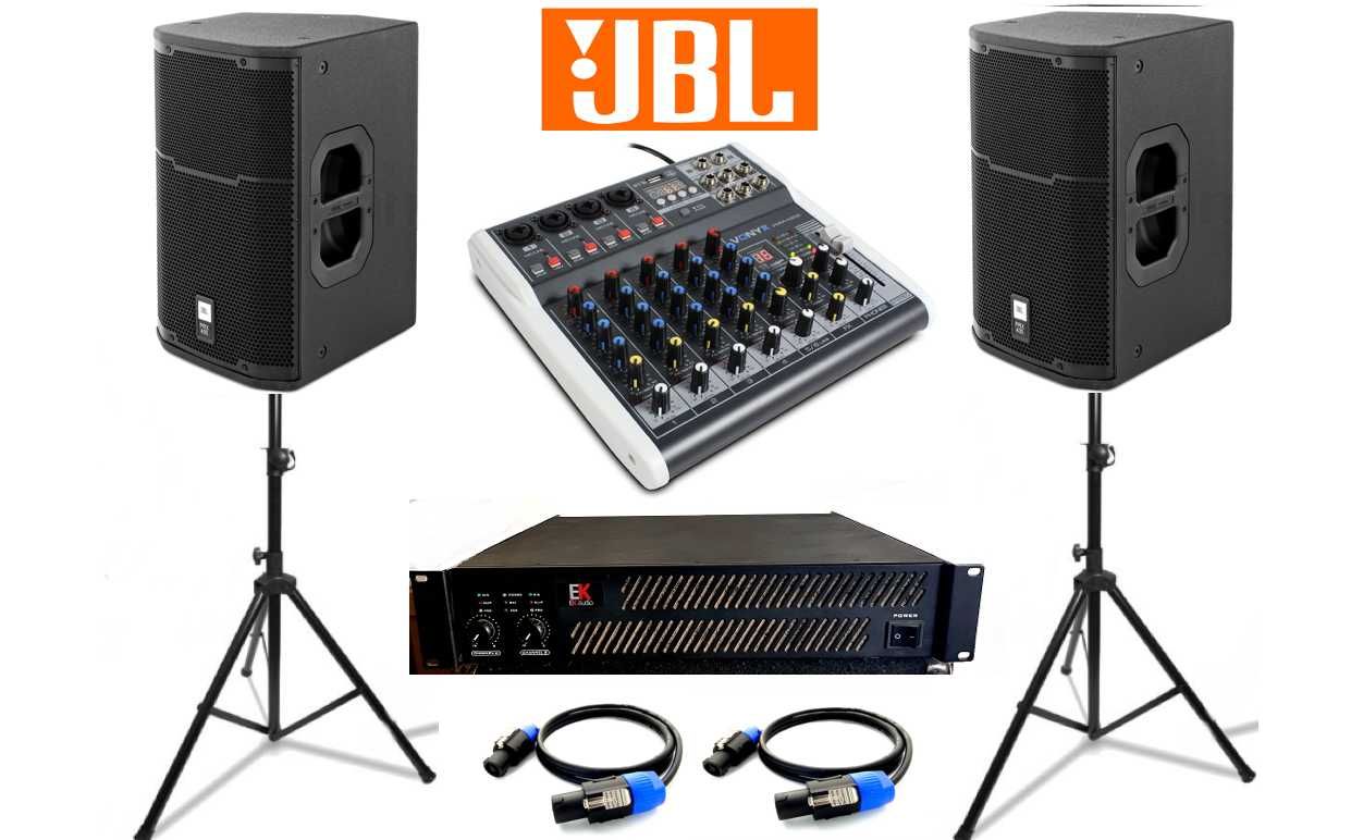 PA JBL COMPLETO - Alta Qualidade - Colunas 600 Watts