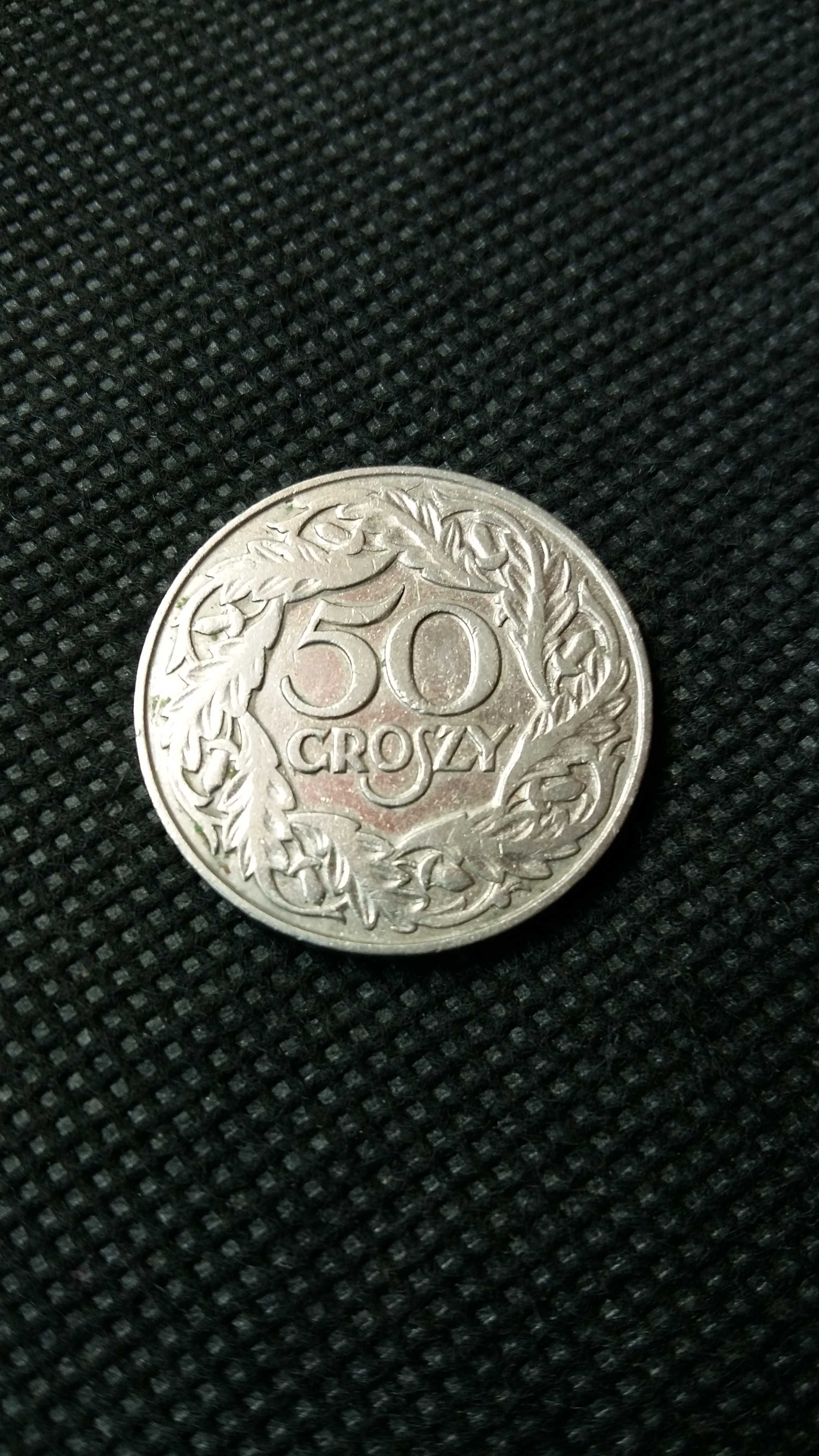 50 gr. z 1923 roku ok. mennicze.