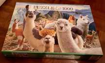 PUZZLE 1000 Peças: LAMAS EM MACHU PICHU - Novo! A Estrear! SELADO!