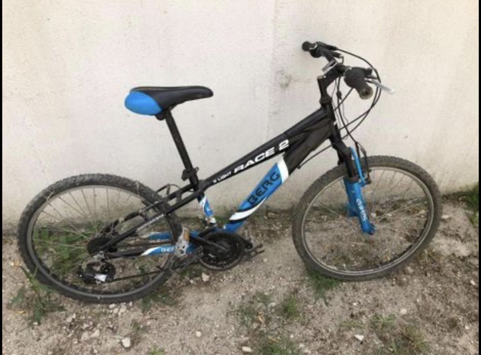 Bicicleta BTT Berg + Conta Km’s Instalado