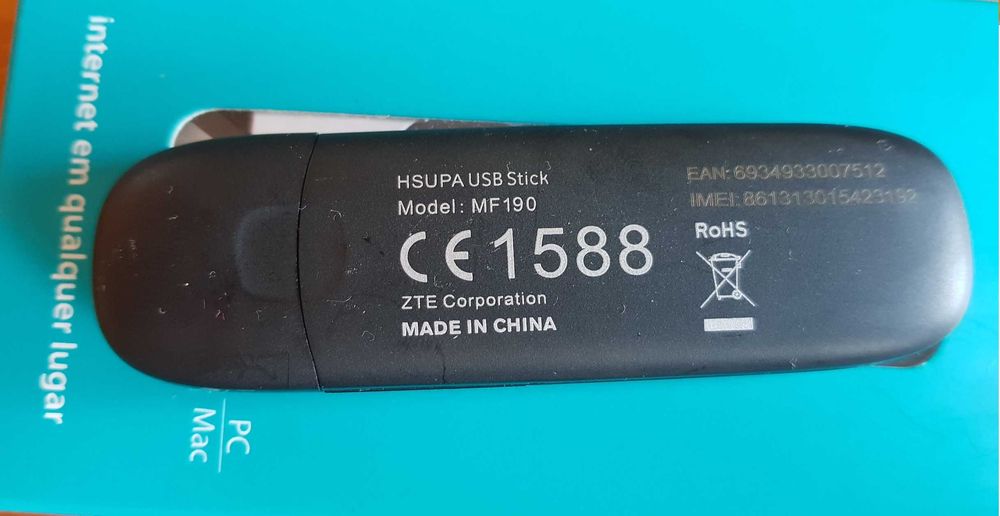 usb 3g TMN ZTE MF190