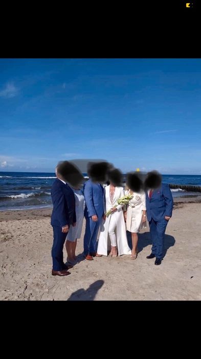 Strój ślubny 3 częściowy