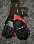 Luvas Dainese 4 Stroke Pretas e vermelhas NOVAS