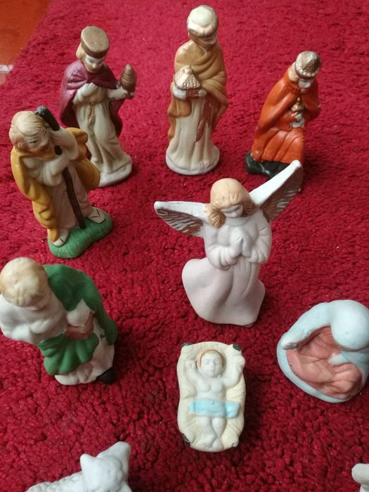 Figuras de presépio vintage