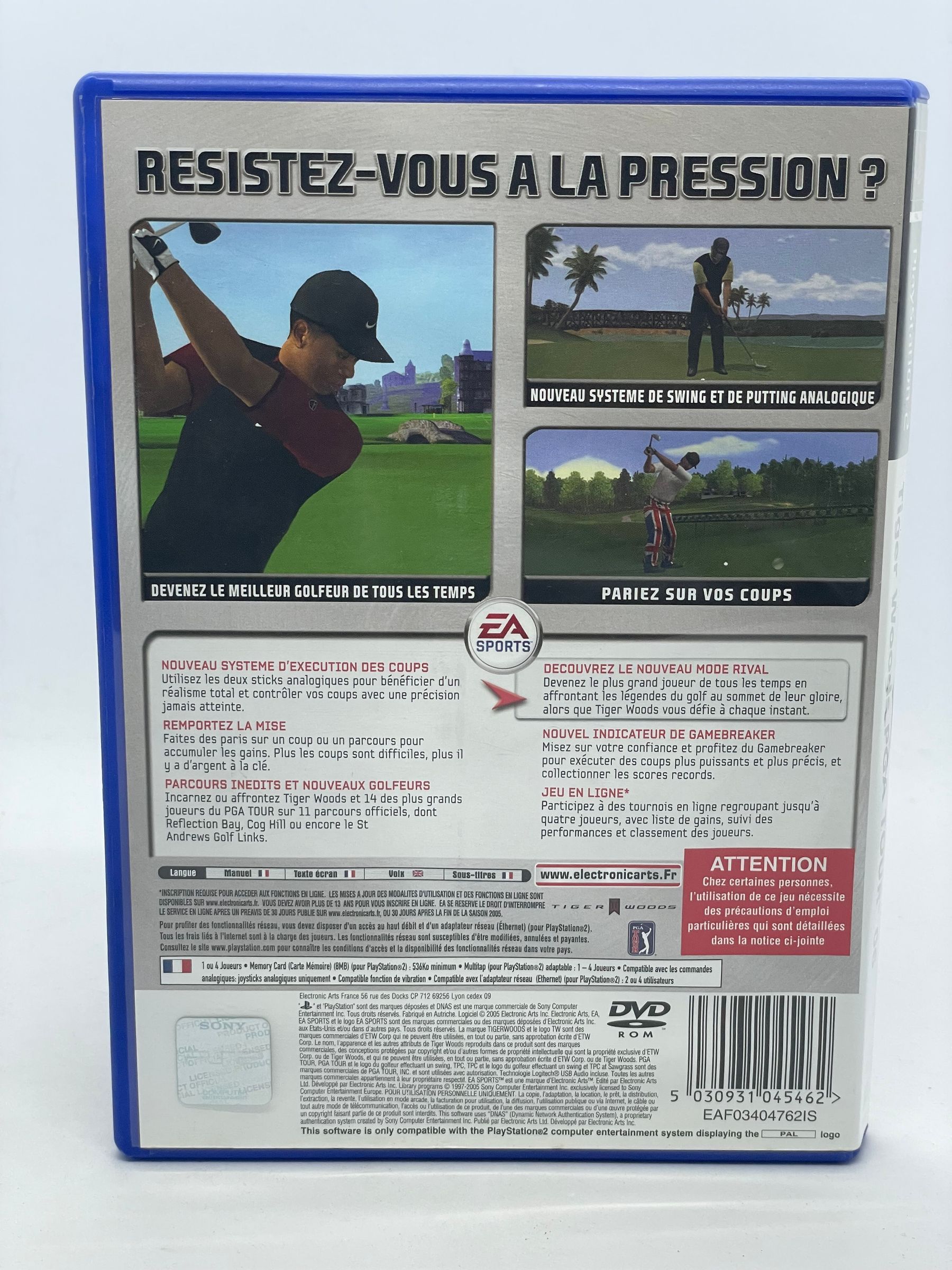 Tiger Woods PGA Tour 06 PS2