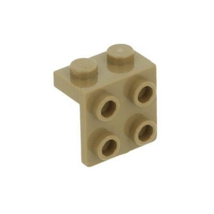 LEGO 44728 Płytka łamana  1 x 2 - 2 x 2  Dark Tan 1szt.