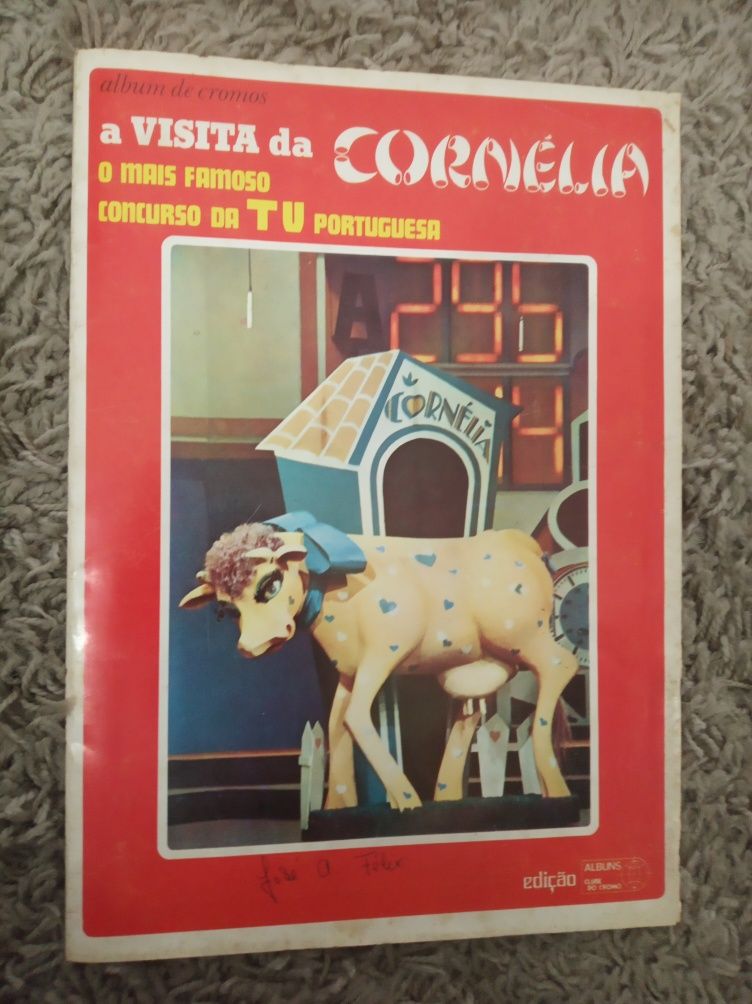 Caderneta  A VISITA DA CORNÉLIA - Completa