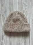 Wełniana beżowa czapka beanie Zara