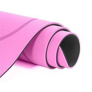 Mata do jogi RPM Power  profesjonalna gruba mata (182 x 68 cm) różowa