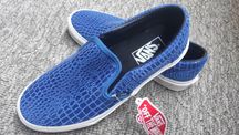 Новые Vans натур кожа слипоны Ванс