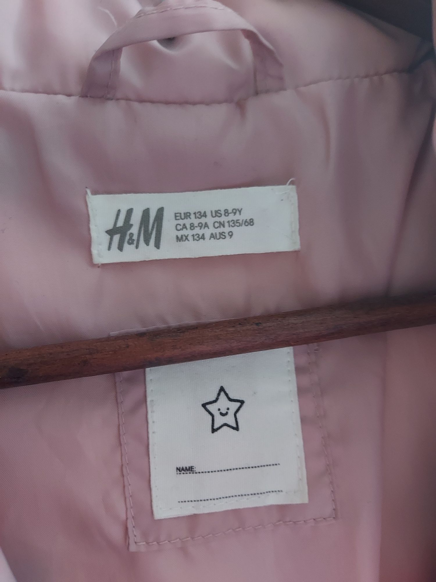 Kurtka zimowa H&M roz 134cm 8-9 lat