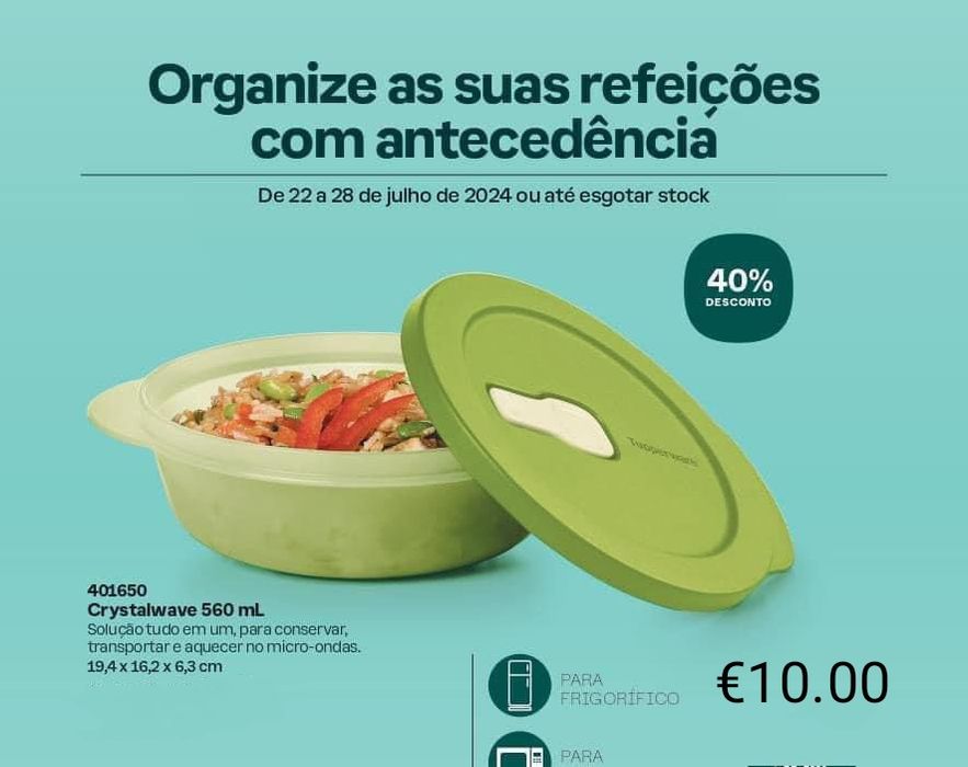Promoções Imperdíveis Tupperware desde €10.00