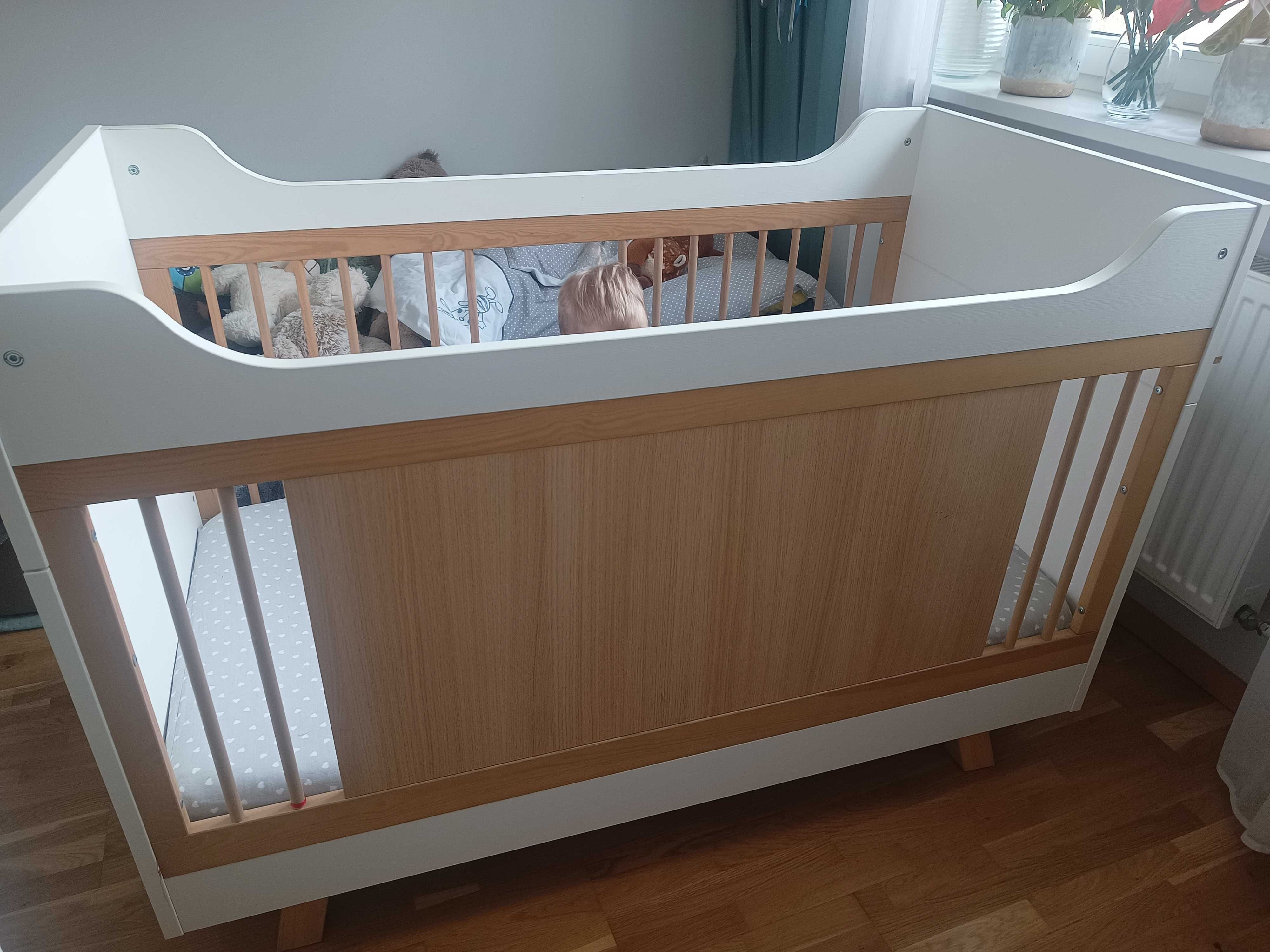 Łóżeczko 3 w 1 VOX seria Baby 4 You + Materac (kokos + lateks)