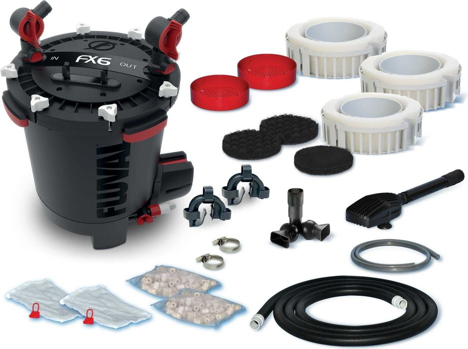 Fluval FX6 Novo Filtro para Aquário até 1500L com 3500l/h