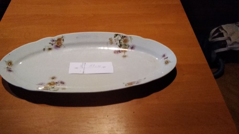 антиквариат:кузнецовское блюдо1925г// парикмахерский набор