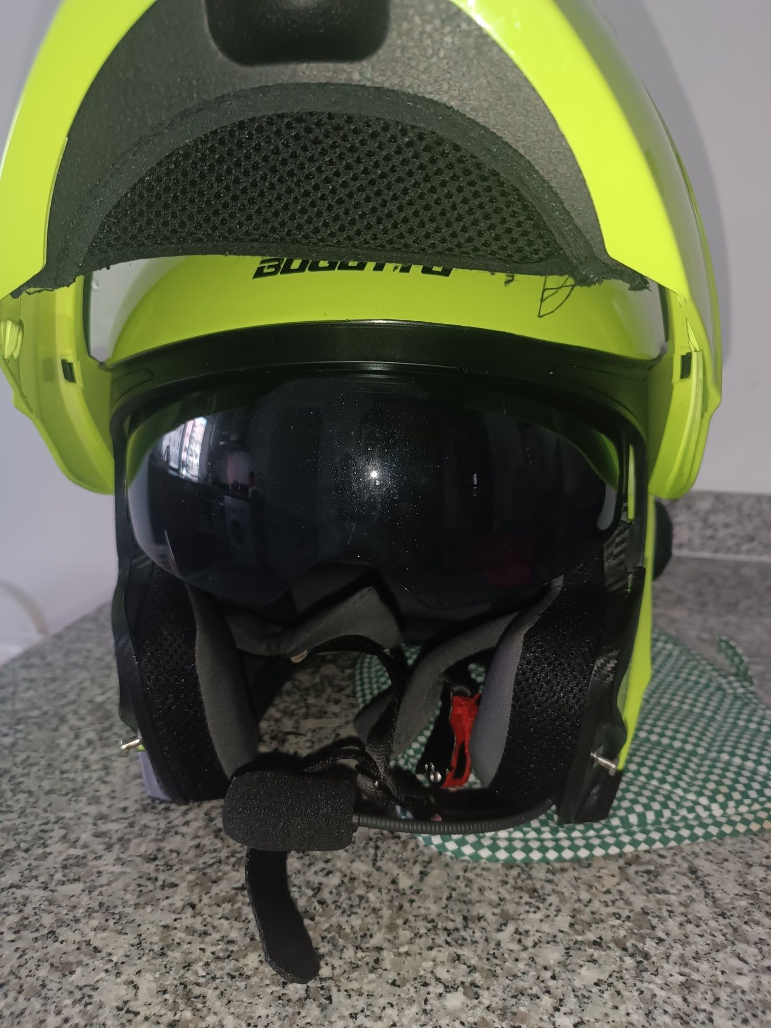 Capacete Bogotto com Interphone