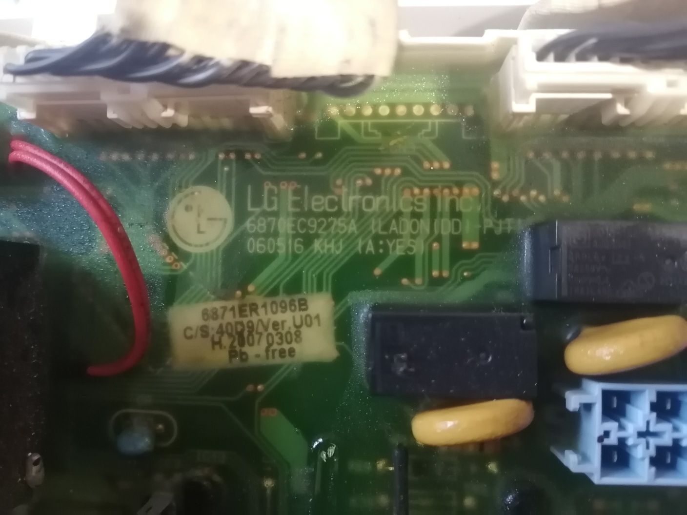 Плата, модуль LG WD-10400NDK стиральная, прямой привод