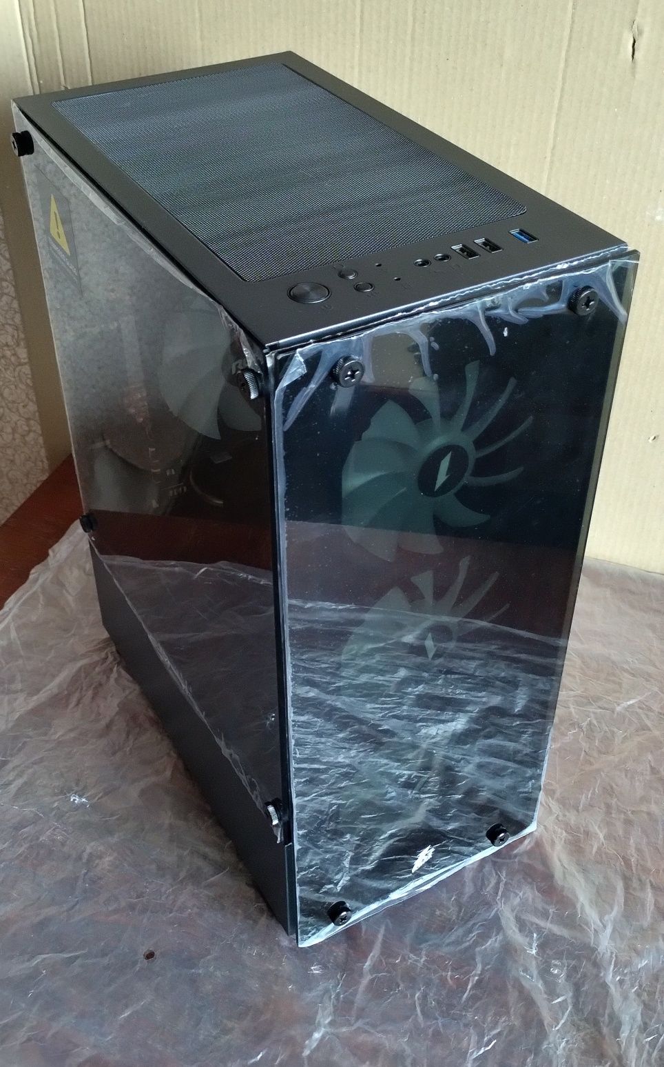 Продам ігровий комп'ютер, E5 2680 V4 12 ядер, DDR4 32GB, RX 580 8 GB