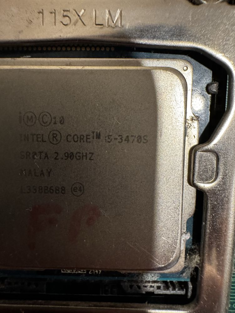Płyta Główna + Procesor I5 3470s + 8 GB RAM
