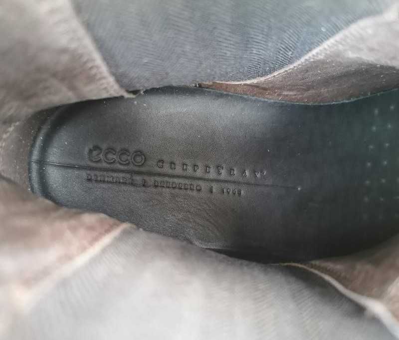 Мужские кожаные ботинки Ecco Crepetray 43