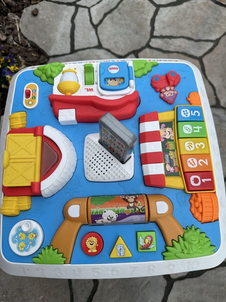 Fisher-Price, Edukacyjny Stolik Malucha, zabawka interaktywna