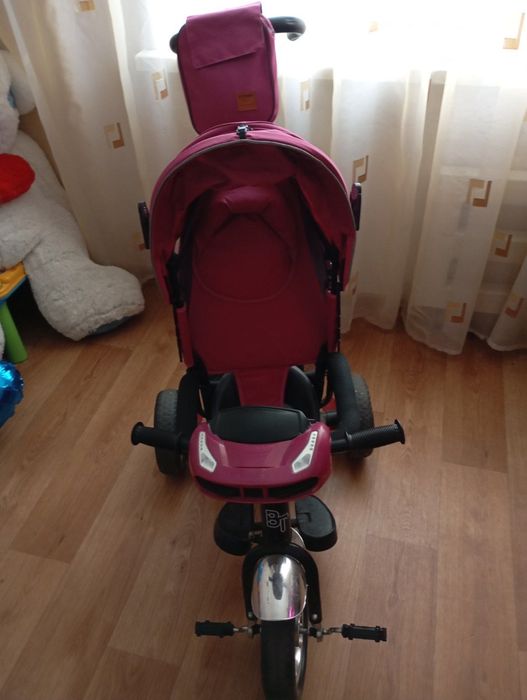 Дитячий триколісний велосипед TILLY Фіолетовий