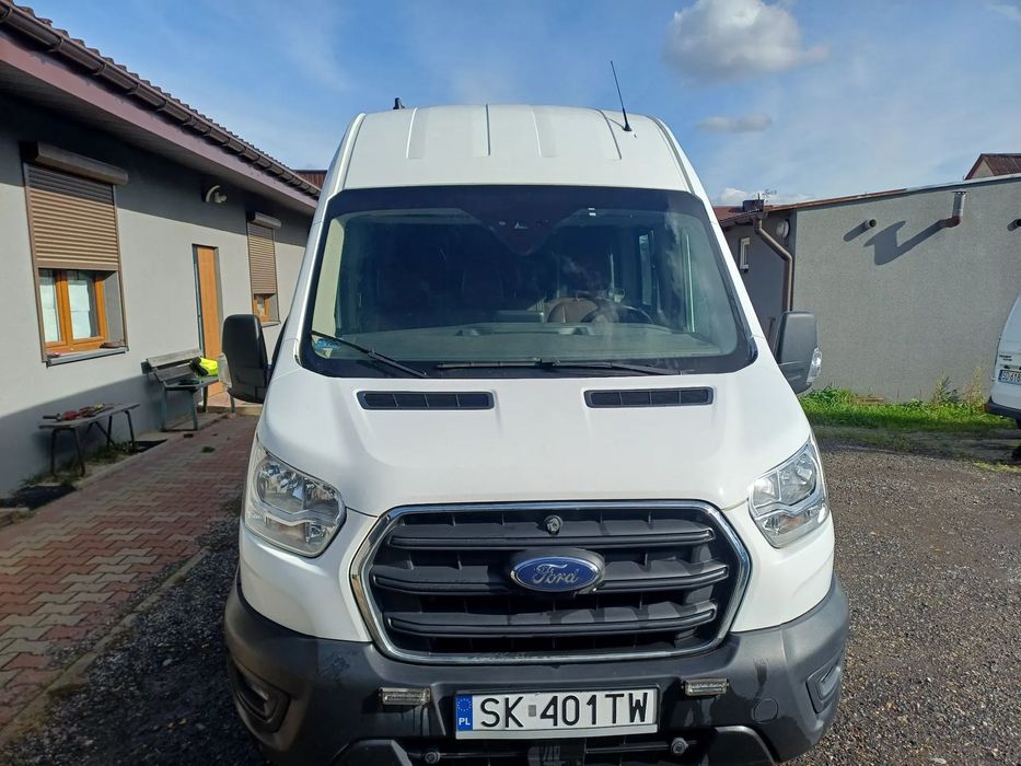 Ford Transit  Ford Transit Mk.8 L4H3. Pierwszy właściciel. Brygadówka. Zabudowa.